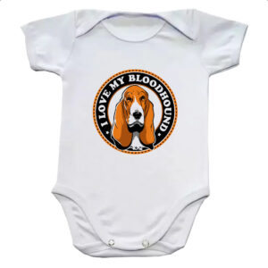 Body infantil I love my Bloodhound