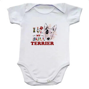 Body infantil I love my Bull Terrier