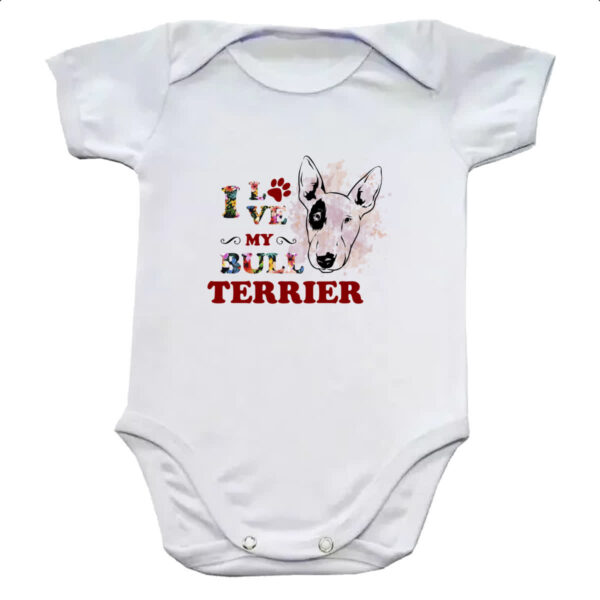 Body infantil I love my Bull Terrier