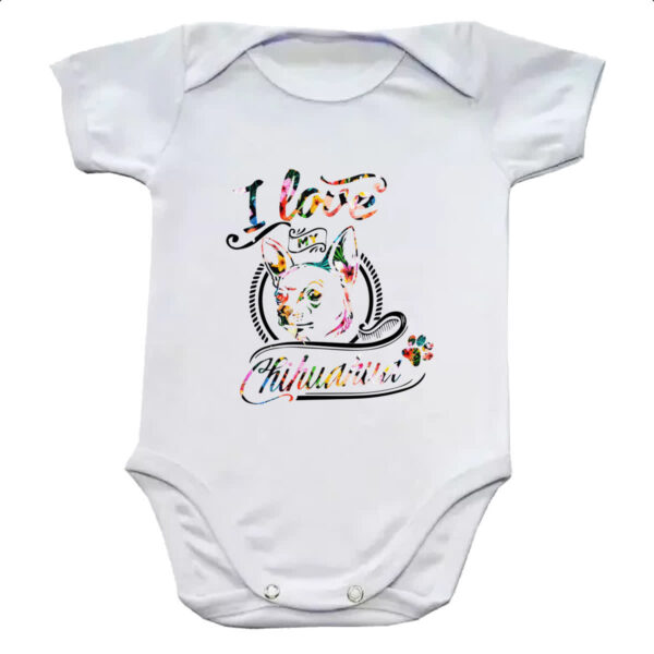 Body infantil I love my Chihuahua