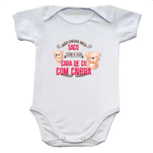 Body infantil Ironico nao encha meu