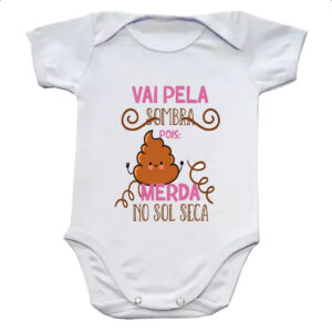 Body infantil Ironico vai pela sombra pois