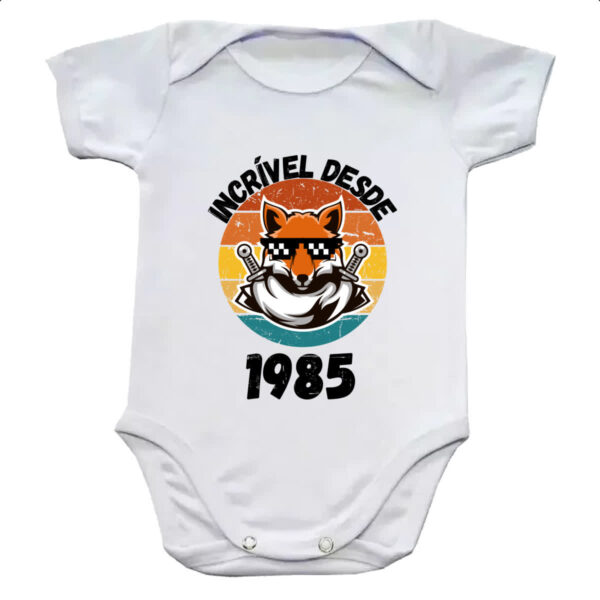 Body infantil Incrivel desde 1985