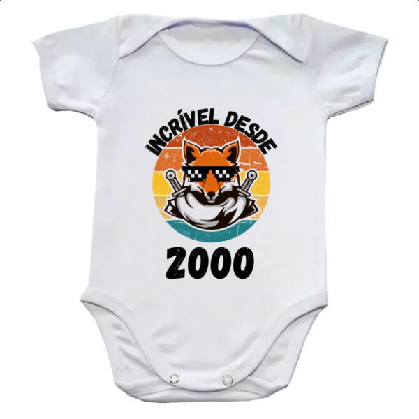 Body infantil Incrivel desde 2000
