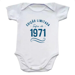 Body infantil Ano de safra 1971