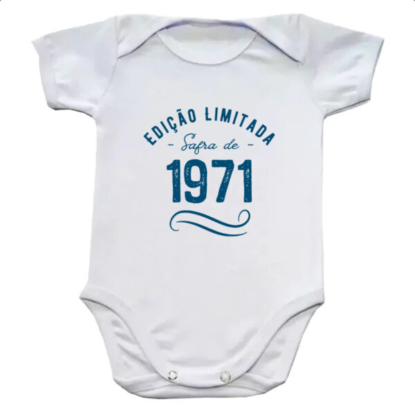 Body infantil Ano de safra 1971