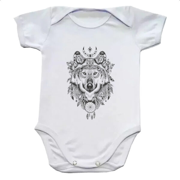 Body infantil Lobo selvagem apanhador de sonhos
