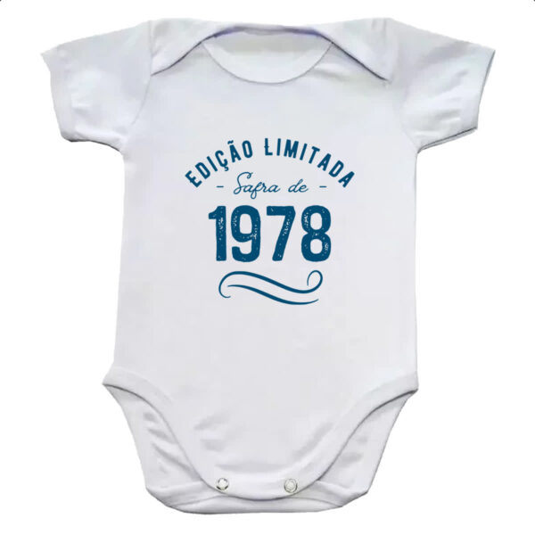 Body infantil Ano de safra 1978