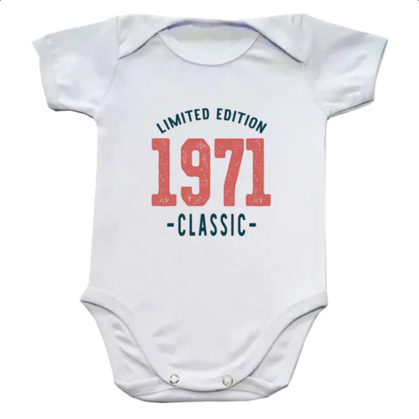 Body infantil Limited Edition Classic 1971