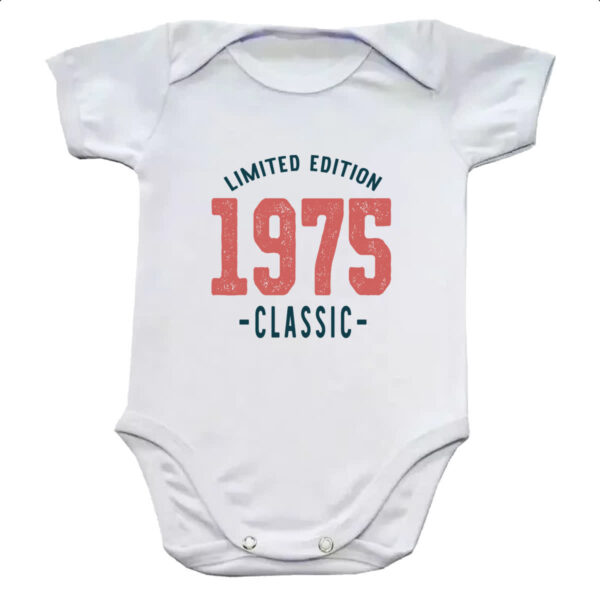 Body infantil Limited Edition Classic 1975