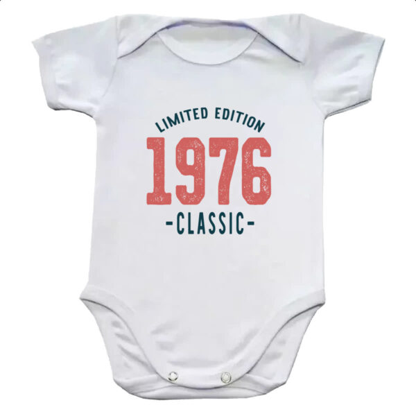 Body infantil Limited Edition Classic 1976