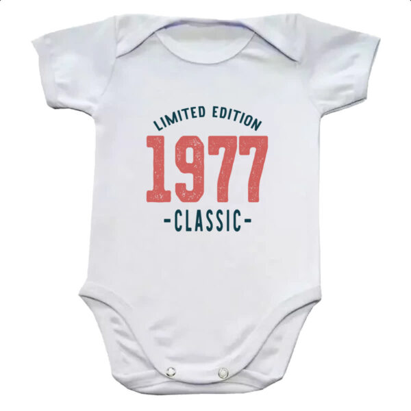 Body infantil Limited Edition Classic 1977