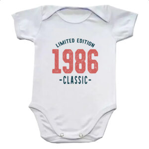 Body infantil Limited Edition Classic 1986