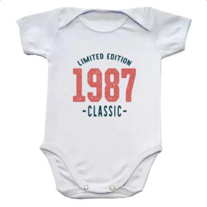 Body infantil Limited Edition Classic 1987