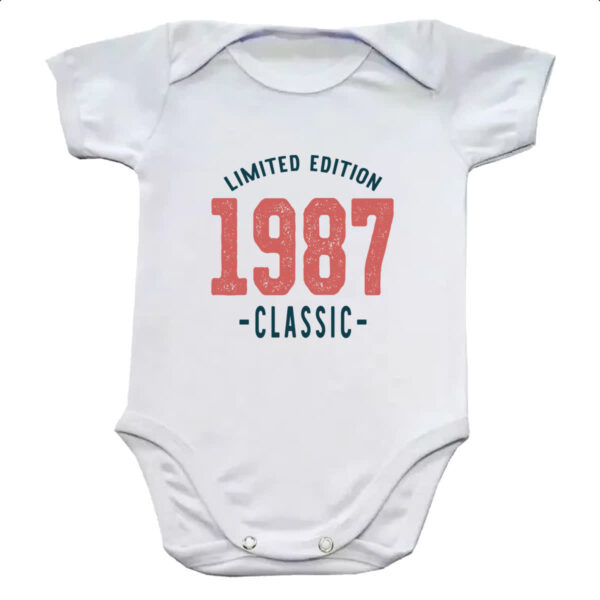 Body infantil Limited Edition Classic 1987