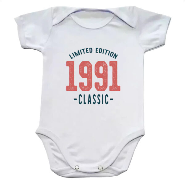 Body infantil Limited Edition Classic 1991