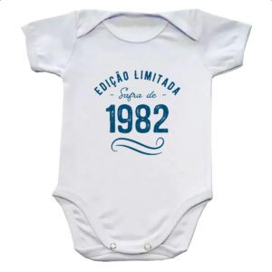Body infantil Ano de safra 1982