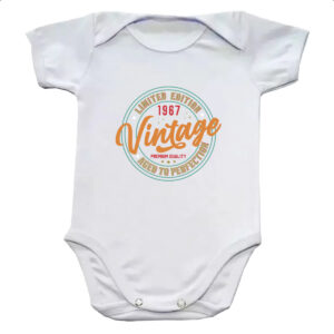 Body infantil Limited Edition Vintage 1967