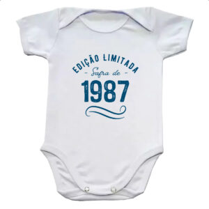 Body infantil Ano de safra 1987