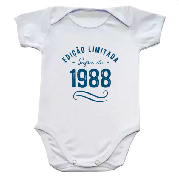 Body infantil Ano de safra 1988