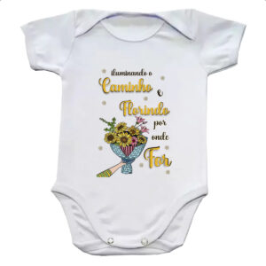 Body infantil Mulher ilumando o caminho