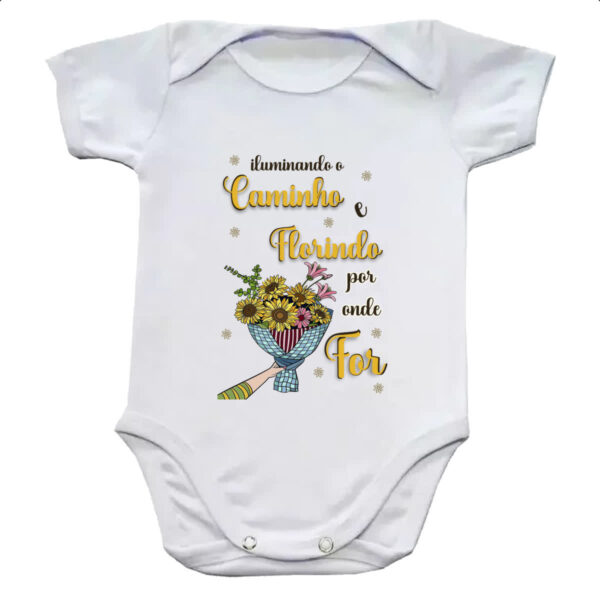 Body infantil Mulher ilumando o caminho