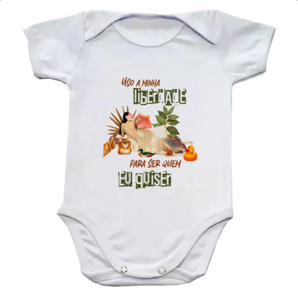 Body infantil Mulher liberdade