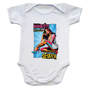 Body infantil Mulher ninguem segura