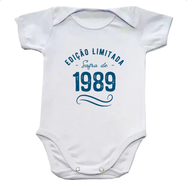 Body infantil Ano de safra 1989