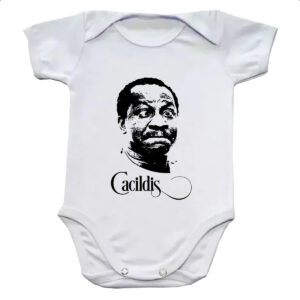 Body infantil Mussum cacildis