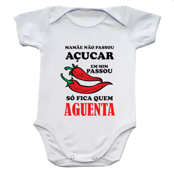 Body infantil Mamae nao passou acucar