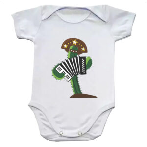 Body infantil Mandacaru do sertao