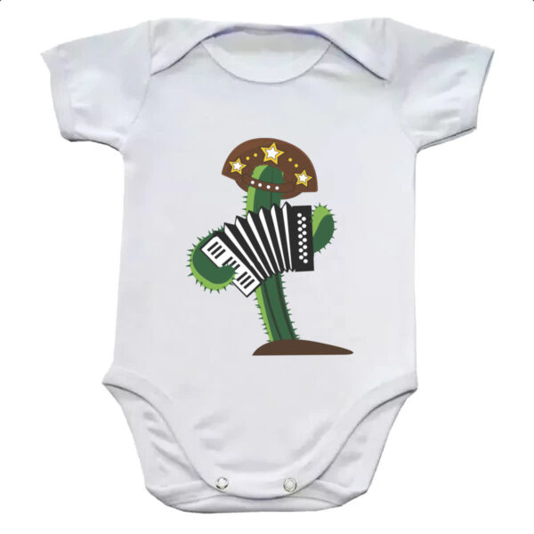Body infantil Mandacaru do sertao