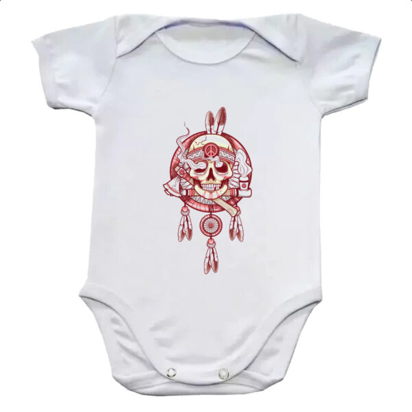 Body infantil Mandala Caveira Indigena