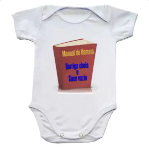 Body infantil Manual do homem