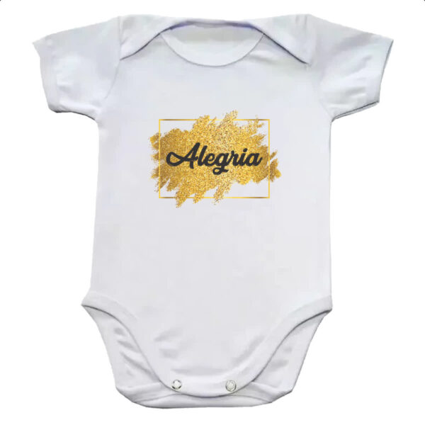 Body infantil Ano novo alegria