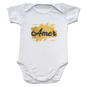 Body infantil Ano novo amor