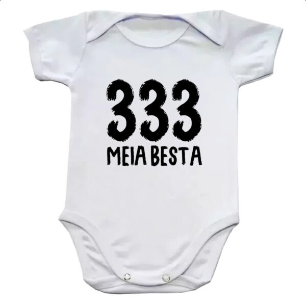 Body infantil 333 Meia Besta