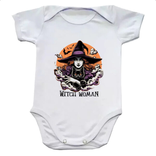 Body infantil Mulher bruxa