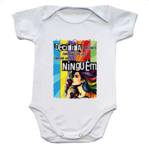 Body infantil Mulher decidida