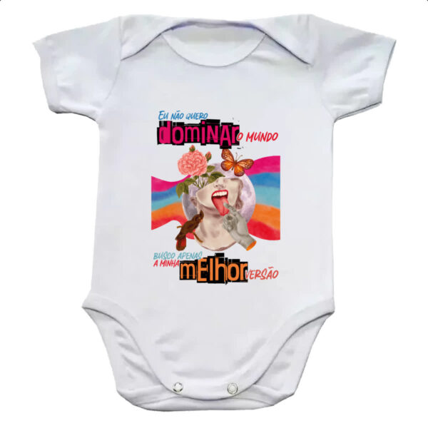 Body infantil Mulher dominar o mundo