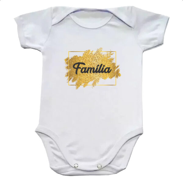 Body infantil Ano novo familia