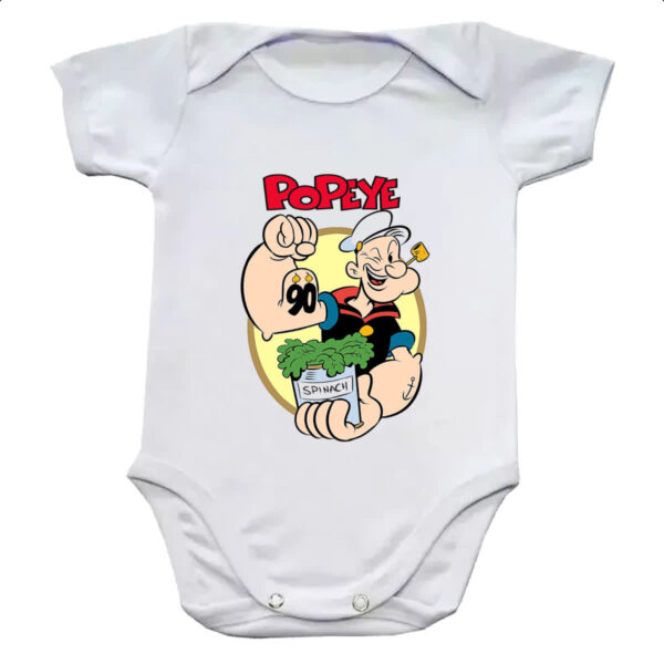 Body infantil Nostalgia Popeye 90 anos