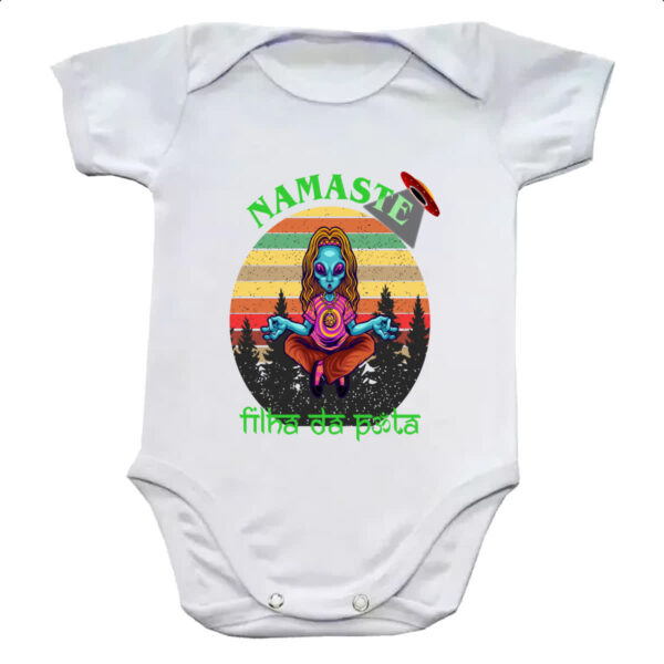 Body infantil Namaste Filha da p