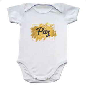 Body infantil Ano novo paz