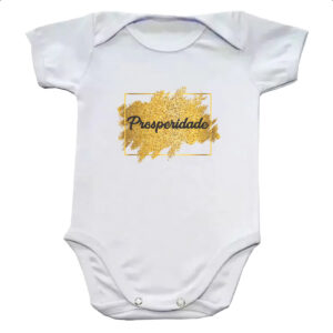 Body infantil Ano novo prosperidade