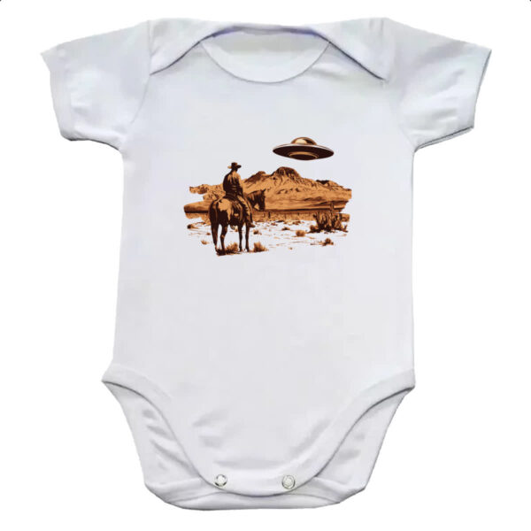 Body infantil UFO e Cowboy