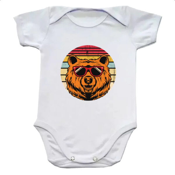 Body infantil Urso ray ban sunset