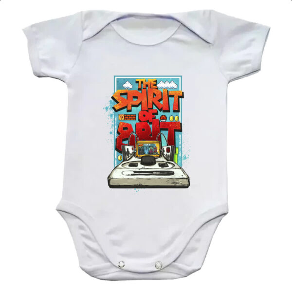 Body infantil O espirito dos 8 Bits