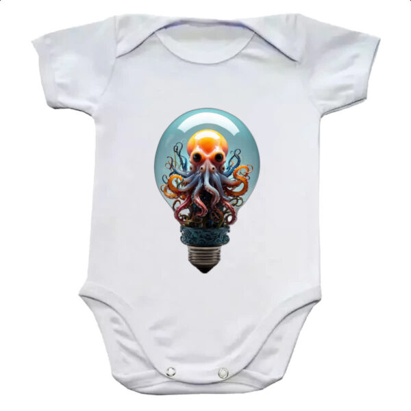 Body infantil Octopus na lampada